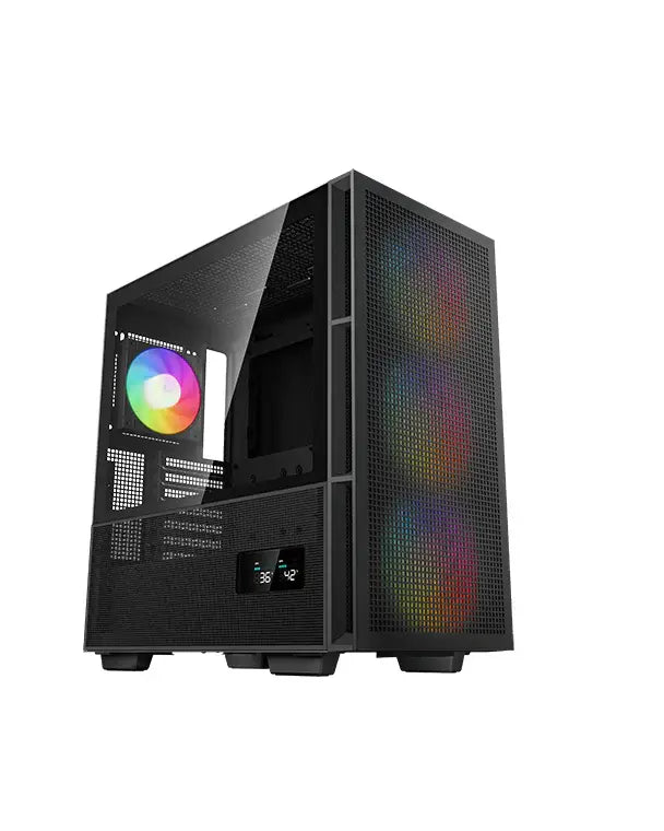 Deepcool, CH560 DIGITAL, Case Black