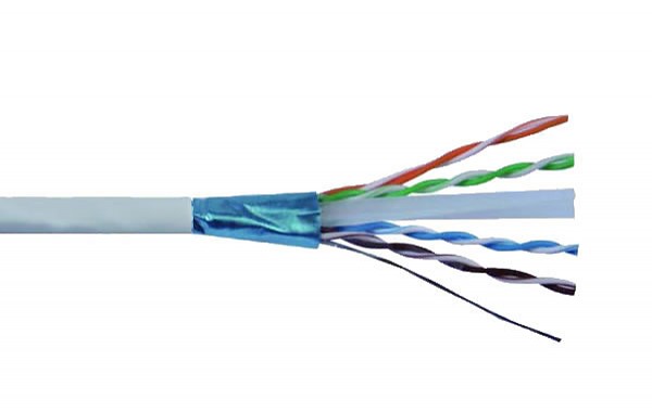 ქსელის კაბელი CAT 6 F/UTP 4x2x23 AWG-CU - HFFR/11458 - MekasKablo