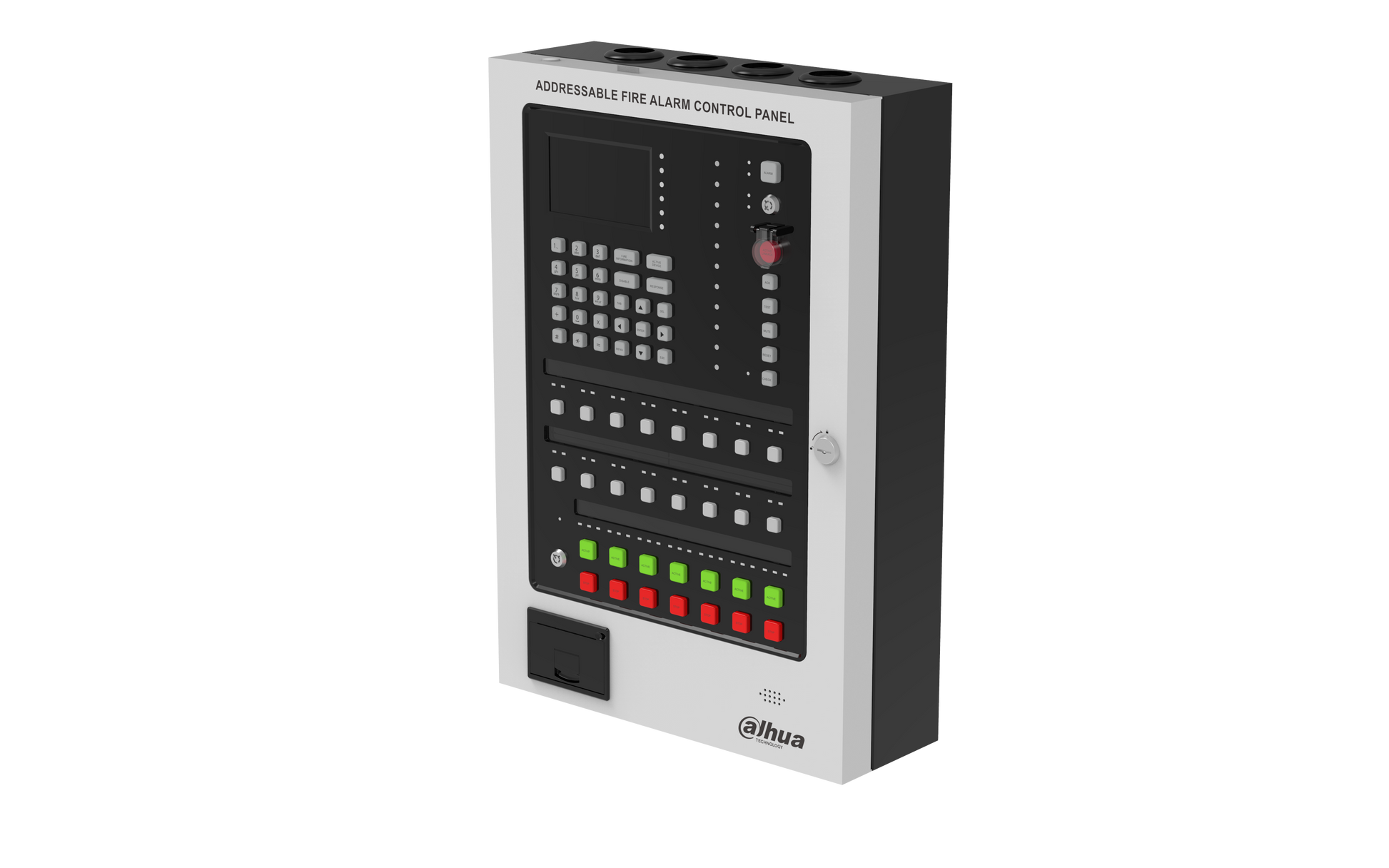 /FP HY-1022R სამისამართო საკონტროლო პანელი, 1 სახანძრო მარყუჟით, 254 მისამართით. 2x12VDC/5Ah #581760