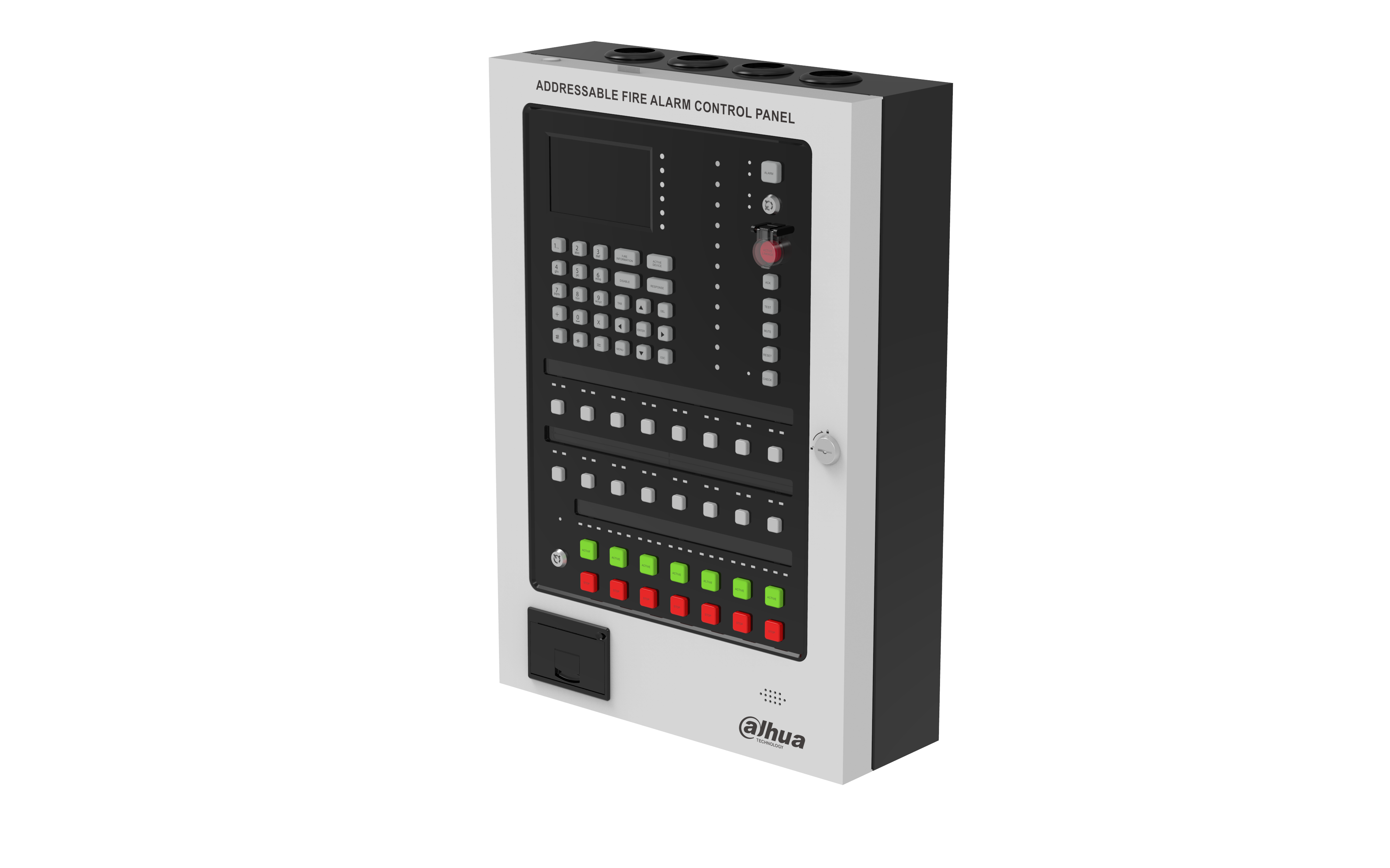 /FP HY-1025R სამისამართო საკონტროლო პანელი, 2 წრედით. 508 მისამართით. 2x12VDC/5Ah. #581770