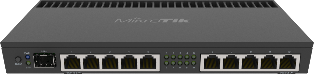 როუტერი - RB4011iGS+RM, MikroTik