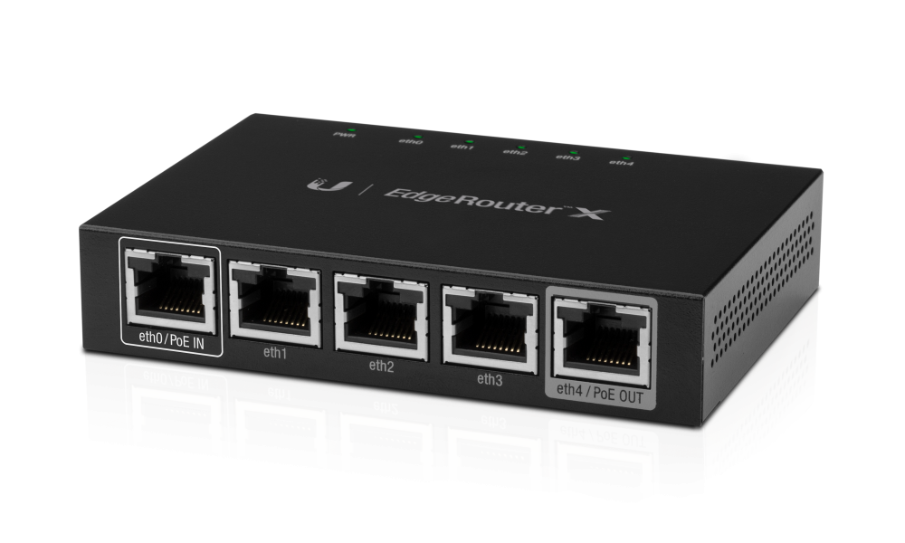 როუტერი - EdgeRouter X, Ubiquiti