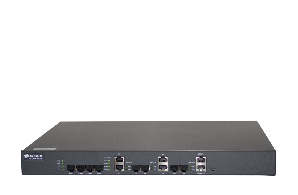 4 პორტიანი GEPON OLT - P3310 - BDCOM
