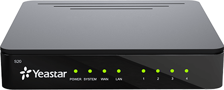 VoIP - სატელეფონო სადგური S20 - Yeastar