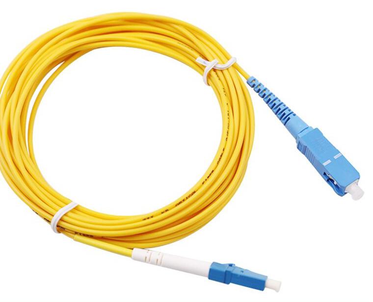 ოპტიკური პაჩკორდი - SC/UPC-LC/UPC Single-mode Simplex Patchcord 3mm 1m - ZTT