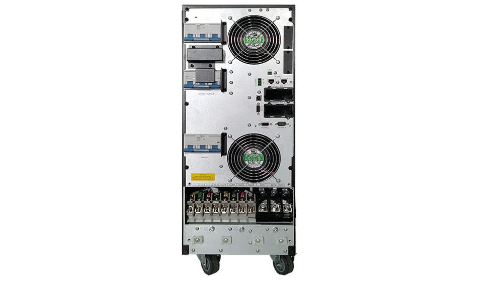 უწყვეტი კვების წყარო (UPS) - 40KVA/36KW UPS 3:3 საჭიროებს 32,36,40 გარე მიერთების აკუმულატორს - KSTAR