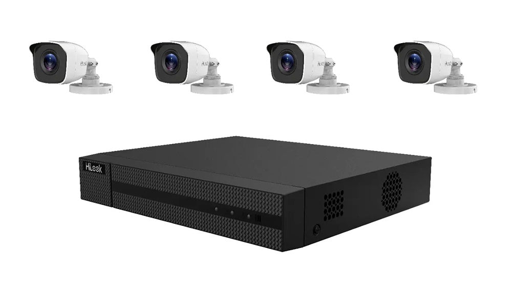 ანალოგური კამერების კომპლექტი, 2მპ, 4xBullet - HiLook By HIKVISION