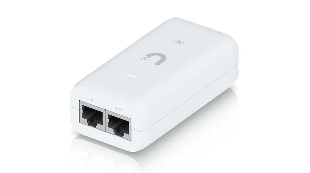 PoE ადაპტერი, U-POE, af, 15W, GbE - Ubiquiti