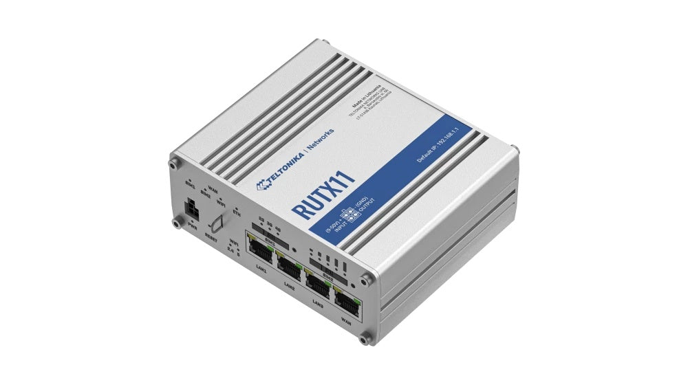 RUTX11 LTE Cat 6 Router - Teltonika