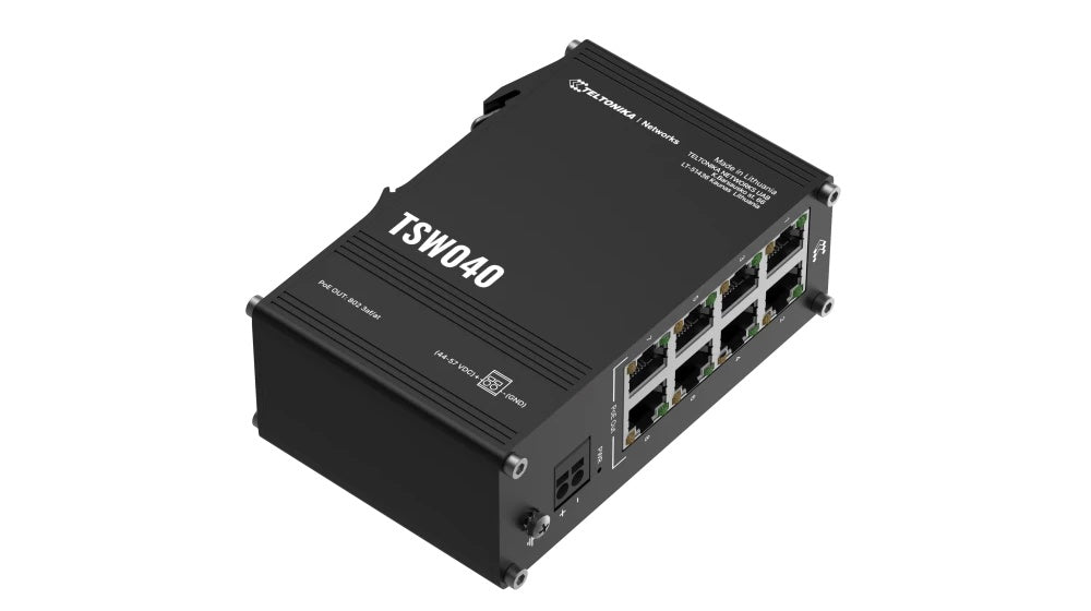 PoE+ Switch 8 10/100 ports - Teltonika