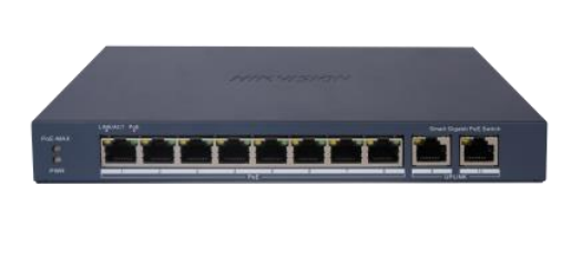 სვიჩი POE DS-3E1510P-EI V2 - Hikvision