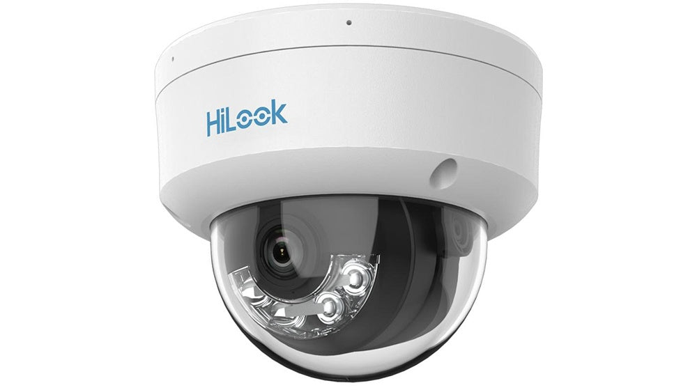 IP კამერა - 4მპ, 2.8მმ, Dome, ColoVu, IK08, Smart Hybrid Light, MD2.0, Hilook - HiLook By HIKVISION