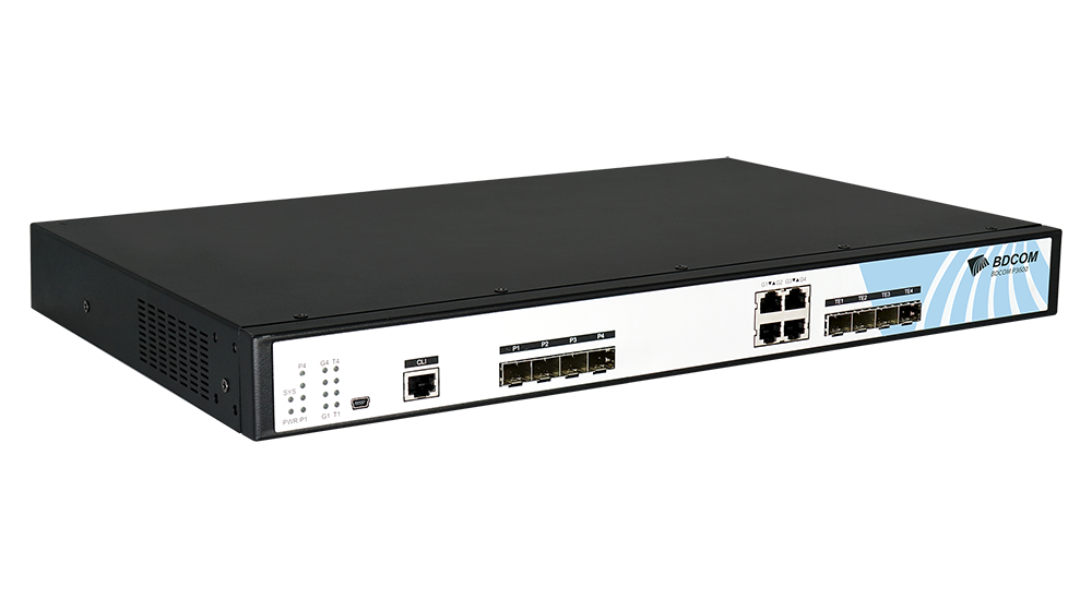4 პორტიანი GEPON OLT - P3600-04 - BDCOM