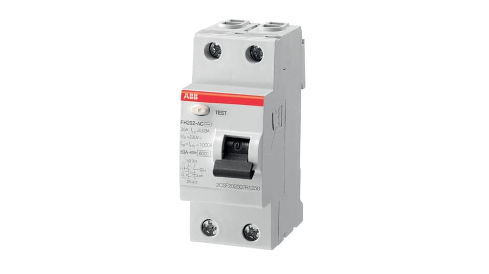 გაჟონვის რელე - 40A 30 mA 2P - ABB