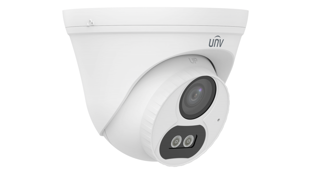 IP კამერა - 4მპ, 2.8მმ, Turret, Mic, SD, UMD, ColorHunter, Uniview