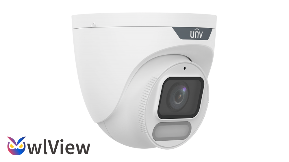 IP კამერა - 8მპ, 2.8მმ, Turret, UMD, Mic, SD, ColorHunter, Wise-ISP, Uniview