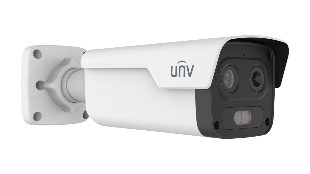 IP კამერა - 4მპ, 4მმ, Bullet, Thermal & Optical, SD, ANR, Uniview