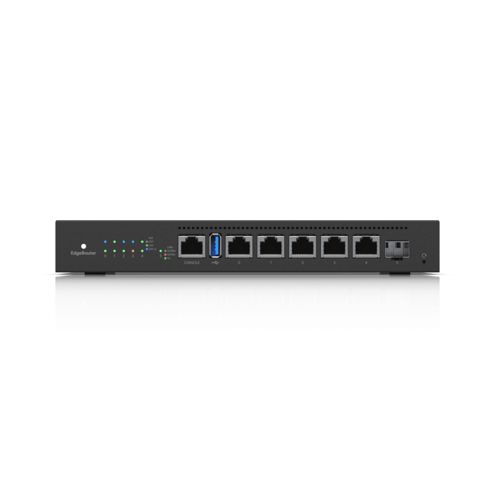 როუტერი - EdgeRouter 6 PoE, Ubiquiti