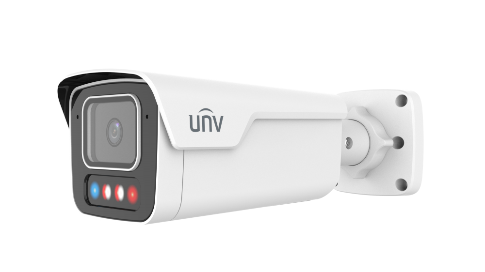 IP კამერა - 4მპ, 2.8მმ, Bullet, Mic, Speaker, SD, ANR, UMD, IK10, Wise-ISP, Uniview