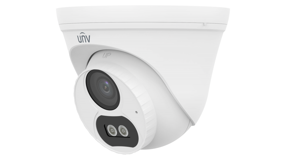 IP კამერა - 2მპ, 2.8მმ, Turret, UMD, Mic, SD, ANR, ColorHunter, Uniview