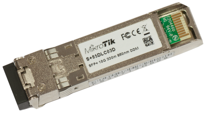 10G SFP მოდული, მრავალ მოდიანი, LC დუპლექსი - MikroTik