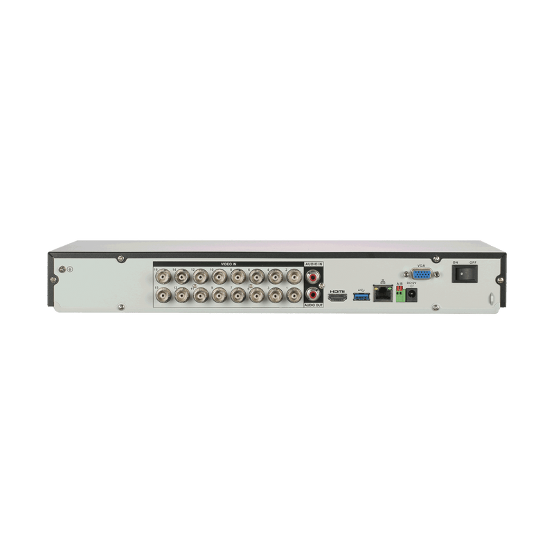 XVR5216AN-I3 ჩამწერი HDCVI/AHD/TVI/CVBS/IP, WizSense I3 1080P სერია, 16 არხი, 2 სლოტი #581269