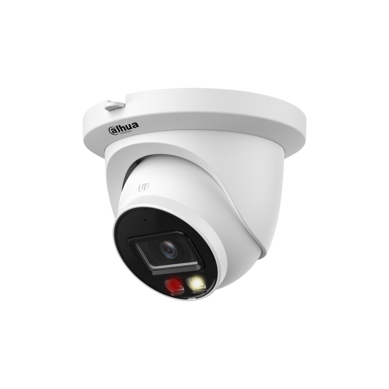 IPC-HDW2449TM-S-IL 2.8mm 4მპ Eyeball ქსელური კამერა მეტ. კორპ. IP67, Mic, IR/Warm light 30მ #581347