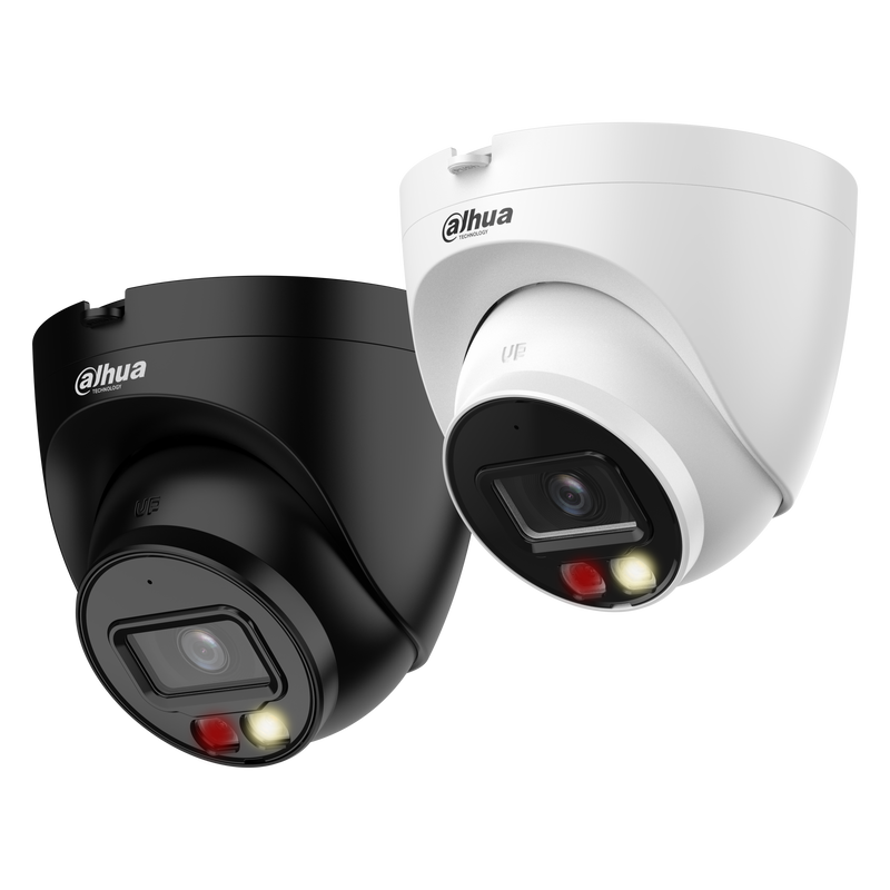 IPC-HDW2549T-S-IL 3.6mm 5მპ Eyeball ქსელური კამერა პლასტ. კორპ. IP67, Mic, IR/Warm light 30მ #581524