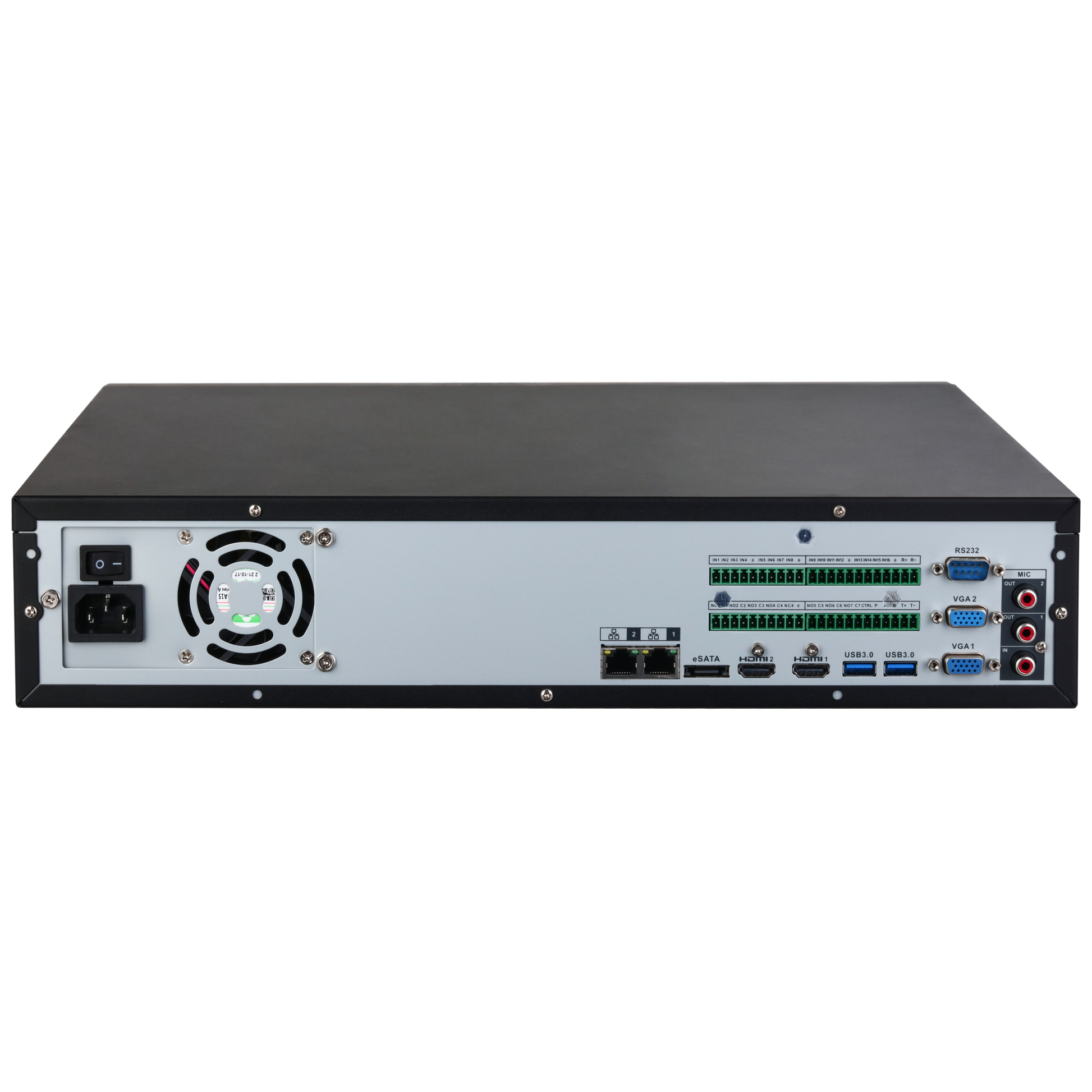 NVR5864-EI2 ქსელური ჩამწერი, WizSense სერია, 64 არხი, 8 სლოტი #581937