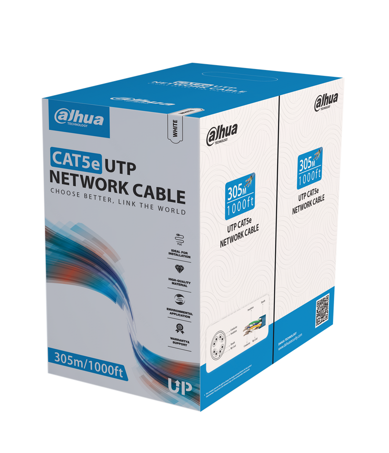 PFM920I-5EU-C კაბელი UTP Cat5e, PVC გარსი, 0.50mm±0.01mm (24AWG), Oxygen free copper 99.97% #581812