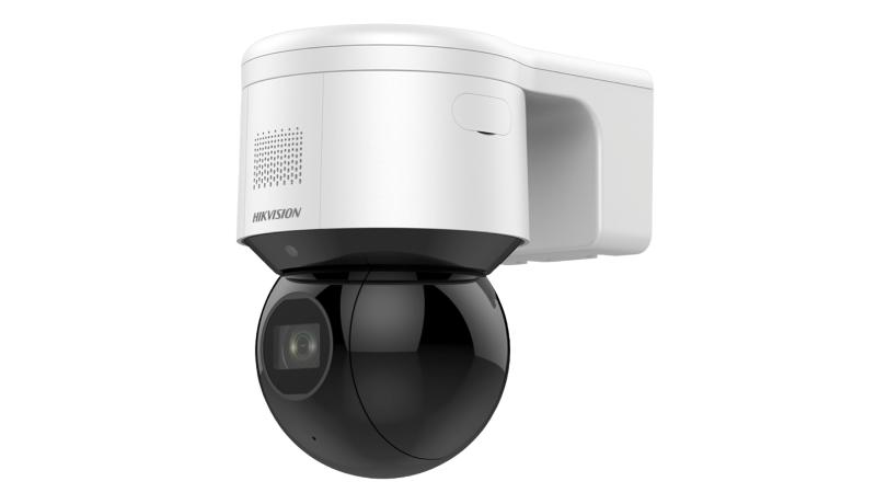 კამერა,IP,PTZ,Hikvision,DS-2DE3A404IWG-E,4mp,Dome,IR50m,WL6m,4xO.Z,DarkFighter,Micro SD,Mic