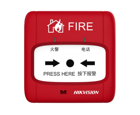მისამართული საგანგაშო ღილაკი Addressable Manual Call Point  J-SAP-HK8010 - Hikvision