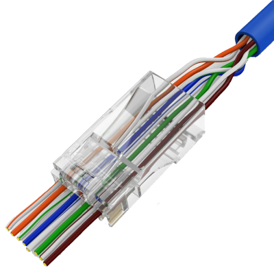 Conn-RJ45-Cat5e-UTP-3U-Pass Through - NEX