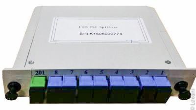 ოპტიკური სპლიტერი 1x8 SC - ZTT