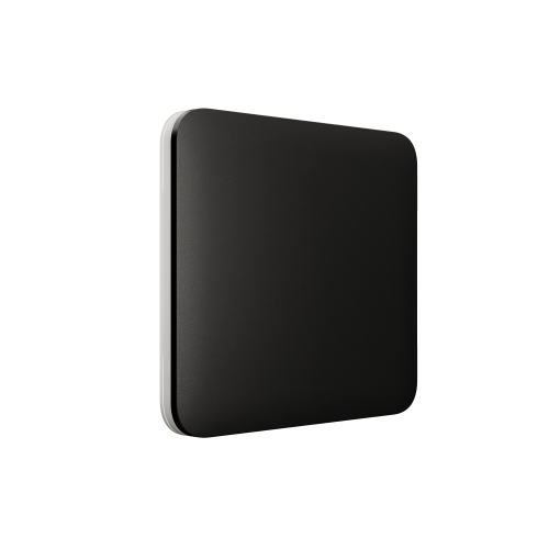 Ajax SoloButton (1-gang/2-way) Black