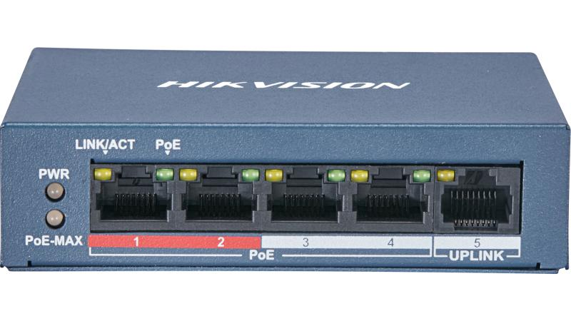 სვიჩი  DS-3E0105P-E/M(B) - Hikvision