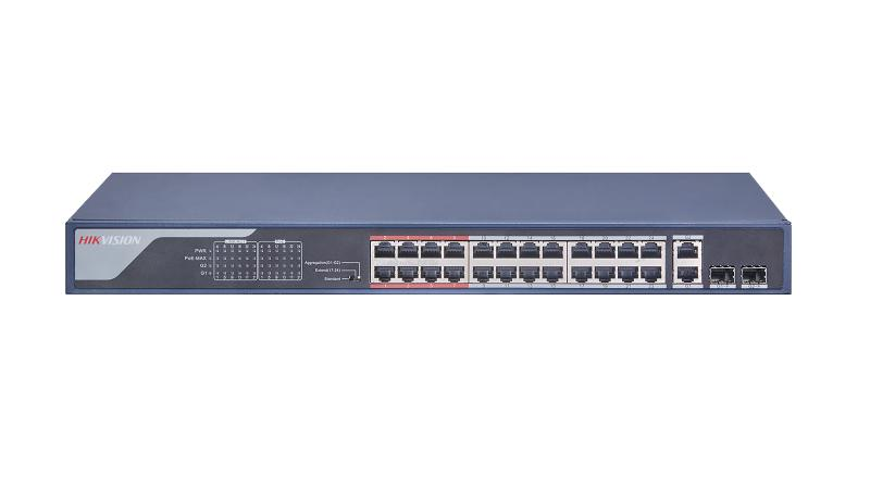 სვიჩი POE DS-3E0326P-E(B) - Hikvision