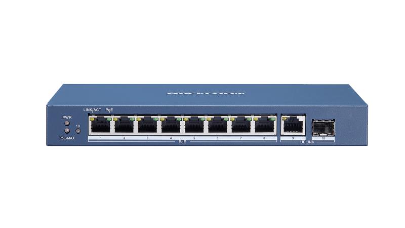 სვიჩი POE DS-3E0510P-E(O-NEU) - Hikvision