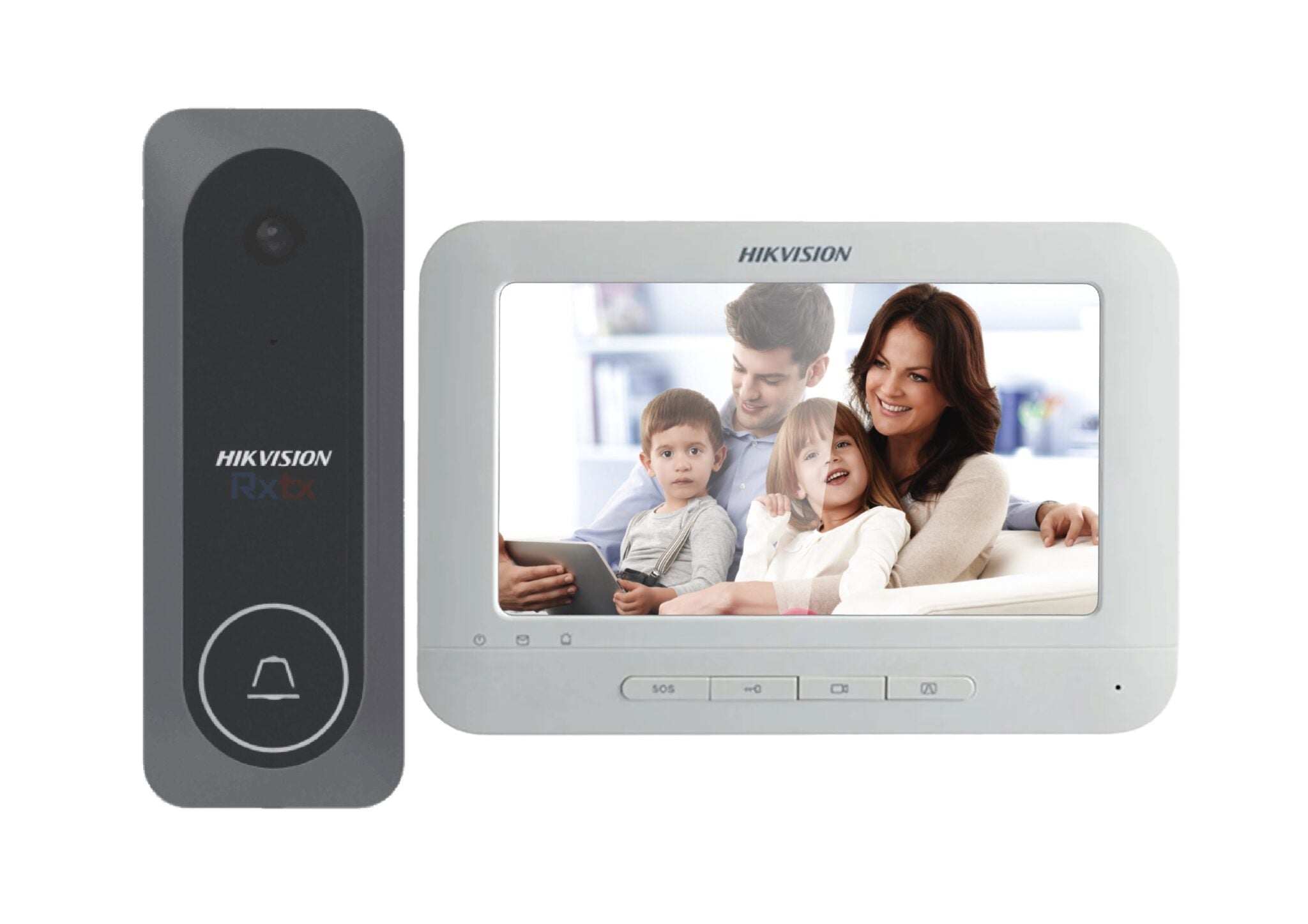 დომოფონი DS-KIS205T(Grey) ნაცრისფერი - Hikvision