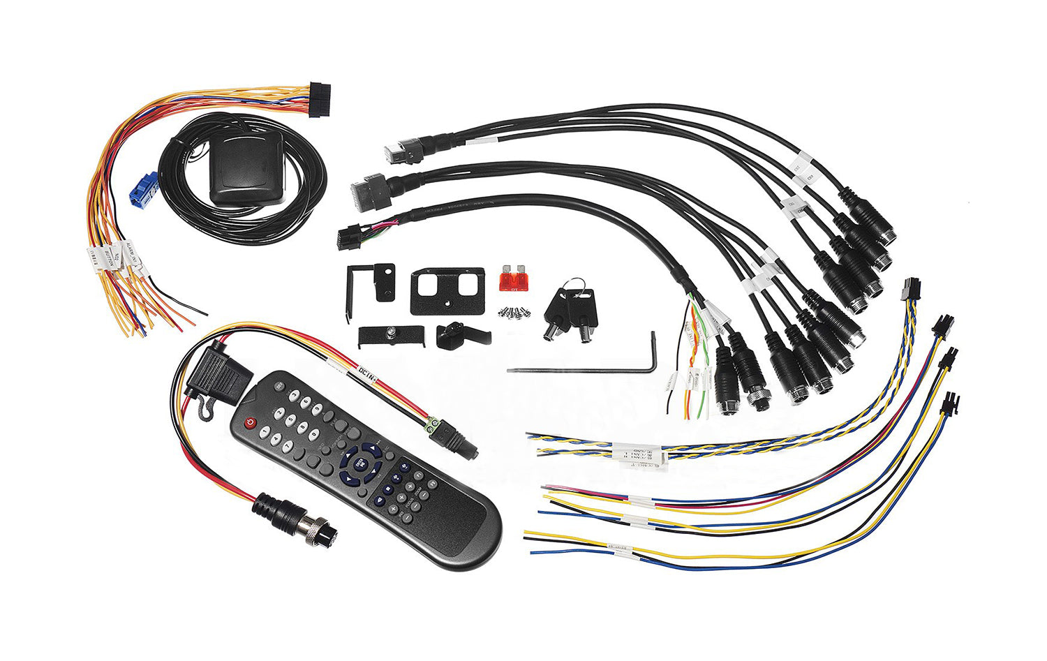 კაბელი გადამყვანი კიტისთვის DS-MP5604-SD/GLF(Lite) KIT IO Cable, საავტომობილო სისტემებისთვის - Hikvision