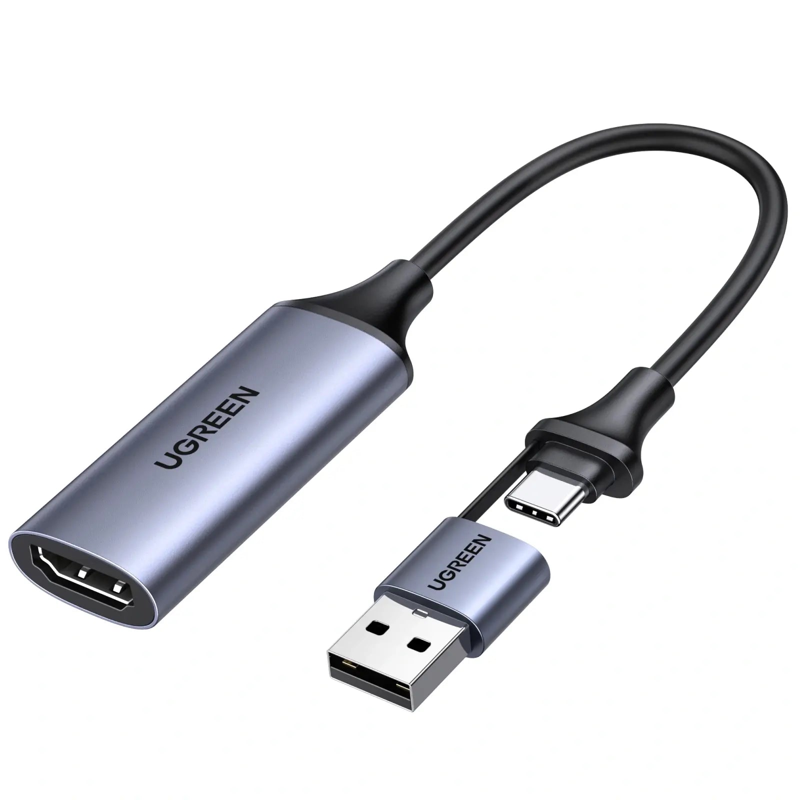 CM489 (40189), Adapter, Video Capture Card 4K HDMI to USB/Type-c adapter. - UGREEN