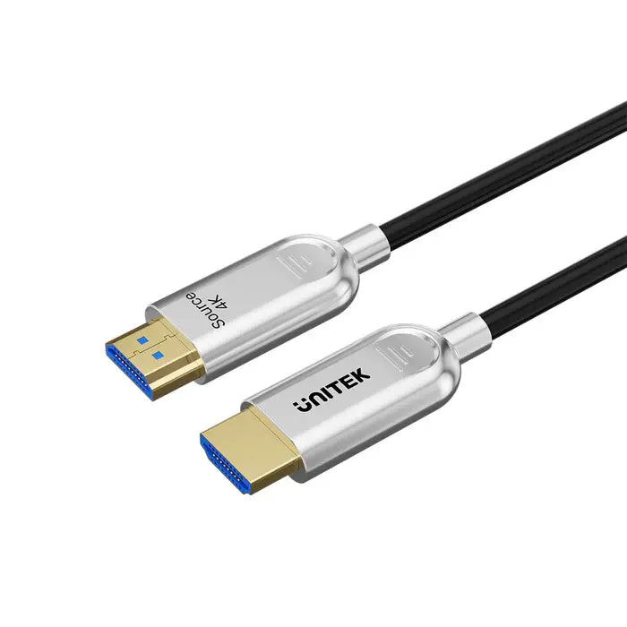 C11092ASL01-50M, UNITEK, HDMI2.0 Active Optical Male to Male Cable 50M,.