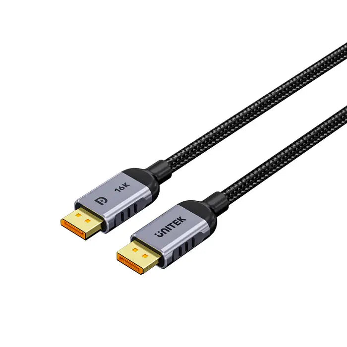 C1626GY01-2M, UNITEK, 2M DisplayPort 2.1 Cable 16K 60Hz &amp; 8K 120Hz