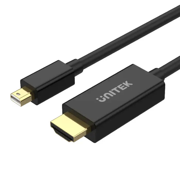 V1152A, UNITEK, Adapter, Mini DisplayPort Male to HDMI Male Adapter  cable 2M..