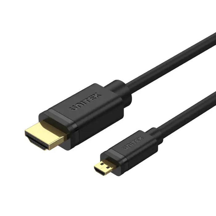 Y-C182, UNITEK, Cable, Micro HDMI (M) to HDMI (M) Cable 2M..