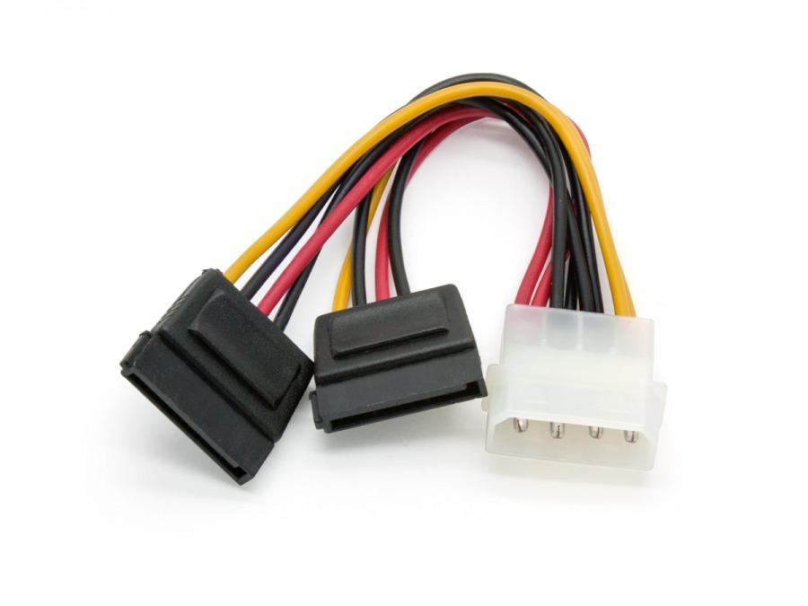 KD-MOLEX2SATA  to 2x sata power adapter - KINGDA