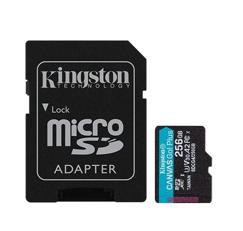 Kingston,SDCG4, 256GB, Canvas Go Plus Memory Card