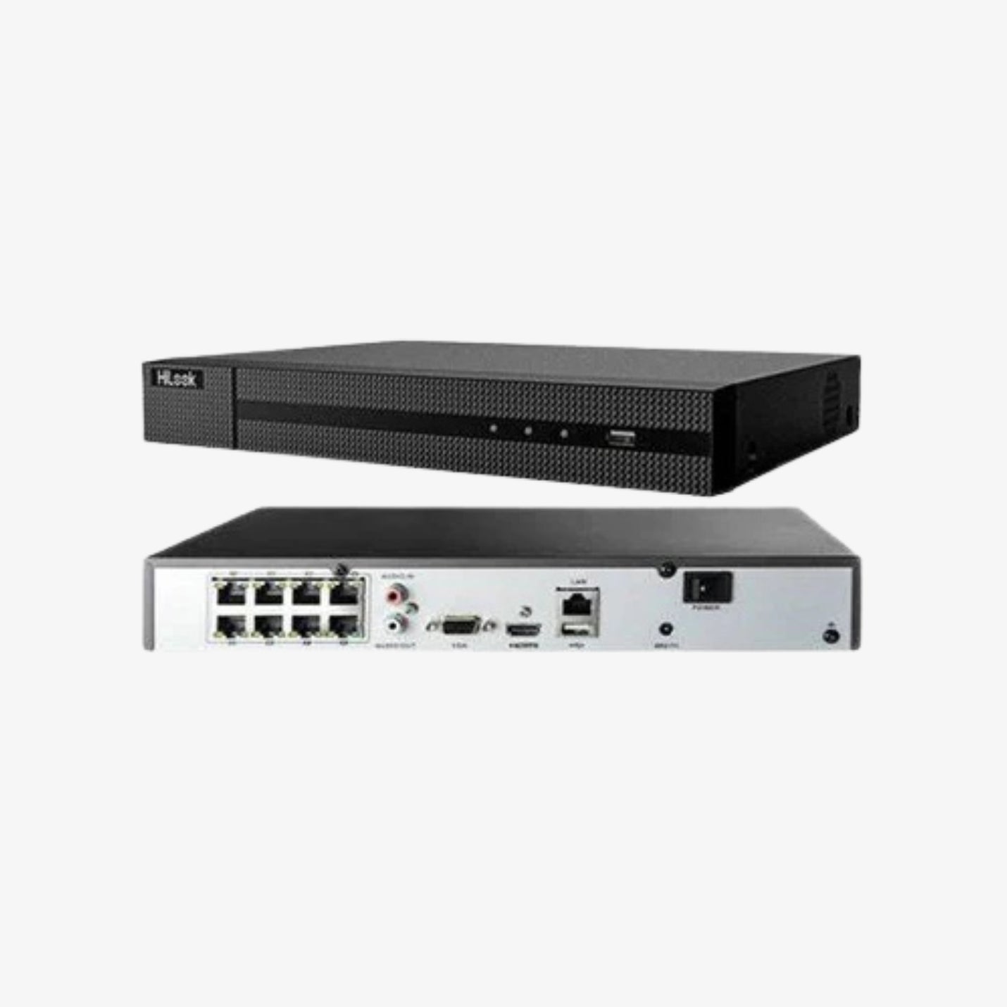 Hilook NVR-108MH-D 8 არხიანი ქსელური ვიდეო ჩამწერი 1 SATA პორტით – პროფესიონალური NVR მოწყობილობა მაღალი ხარისხის ვიდეო მეთვალყურეობისთვის.