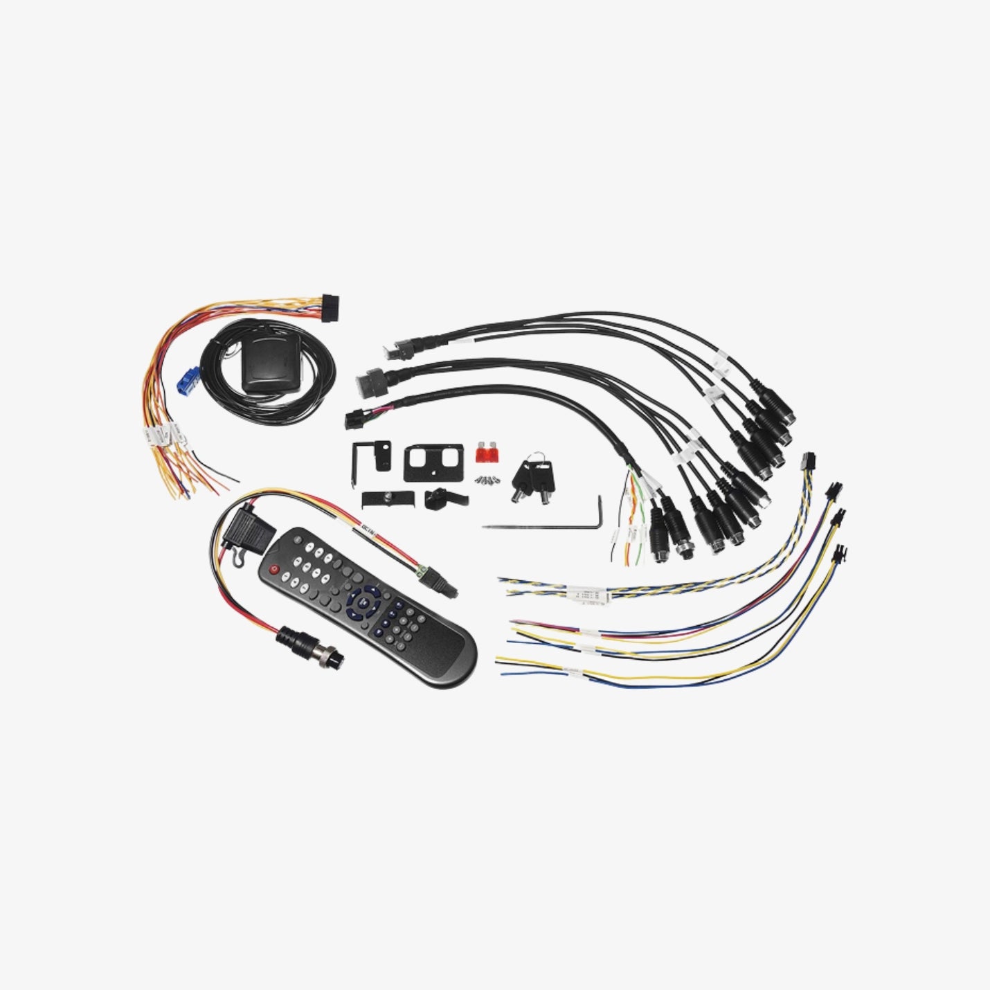 კაბელი გადამყვანი DS-MP5604-SD/GLF(Lite) KIT IO Cable საავტომობილო სისტემებისთვის – მაღალი ხარისხის კავშირი უსაფრთხო ვიდეოსისტემებისთვის.