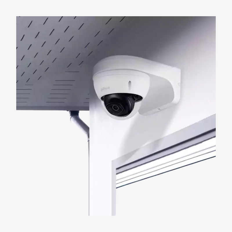 PFB203W კედლის სამაგრი – სამონტაჟო აქსესუარი Dome ტიპის კამერებისთვის.